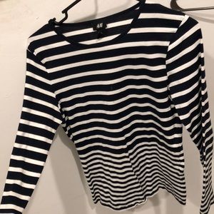 long sleeve stripped shirt